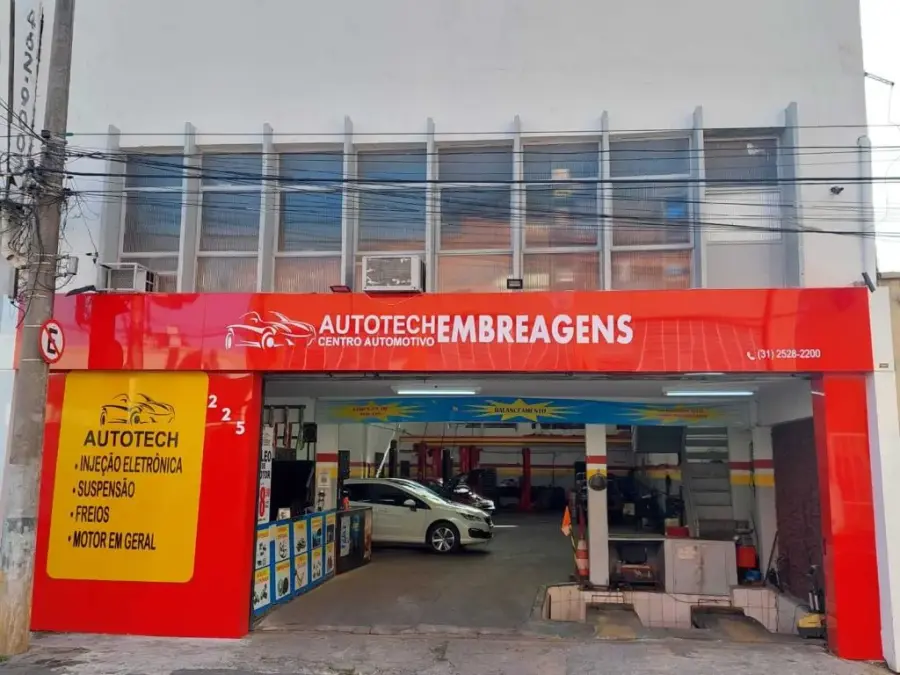 Fachada da Autotech Embreagens em Belo Horizonte